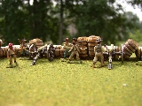 Defensive works for artillery
